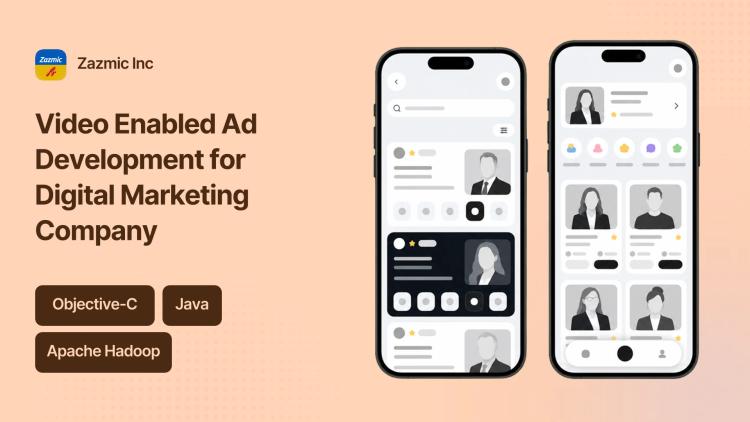 Preview of the Video Enabled Ad Development for Digital Marketing Company