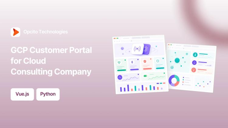 Preview of the GCP Customer Portal for Cloud Consulting Company