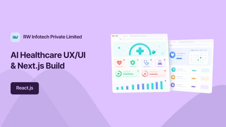 Preview of the UX/UI Redesign and Next.js Component Build for AI Healthcare Platform