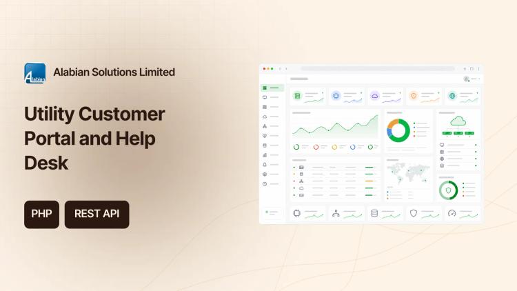 Utility Customer Portal and Help Desk image