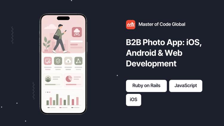Preview of the B2B Photo Management App — Mobile & Web Development