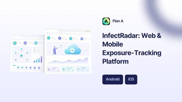 Preview of the InfectRadar: Web & Mobile Exposure-Tracking Platform
