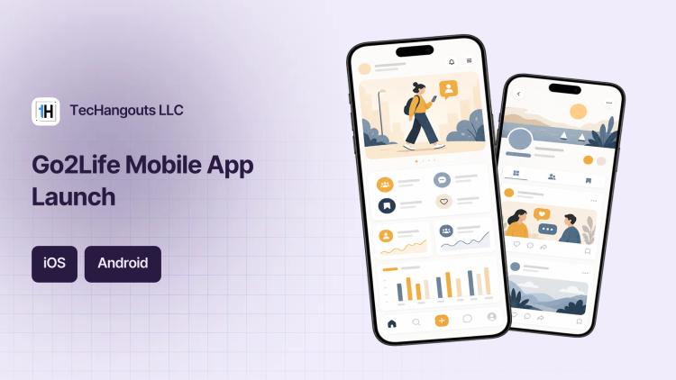 Preview of the Go2Life Mobile App — iOS & Android Design, Development & QA