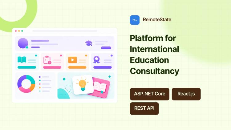 Education Consultancy Platform Development (.NET & React) image