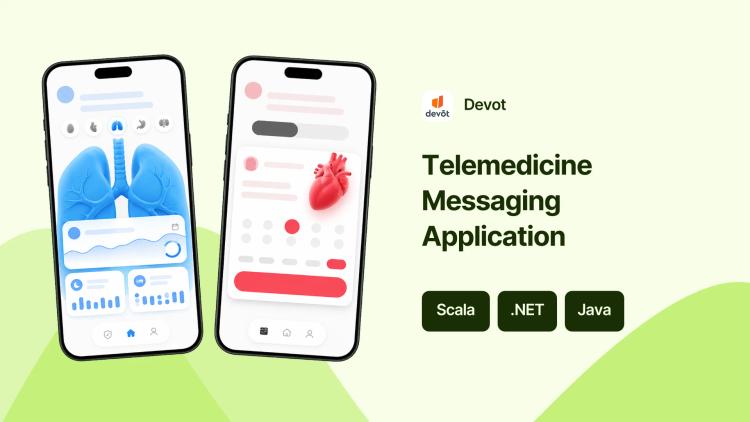 Preview of the Internal Messaging App for Telemedicine Provider