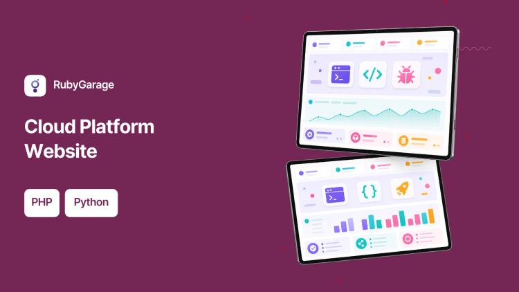 Preview of the Website for Cloud Solutions Platform