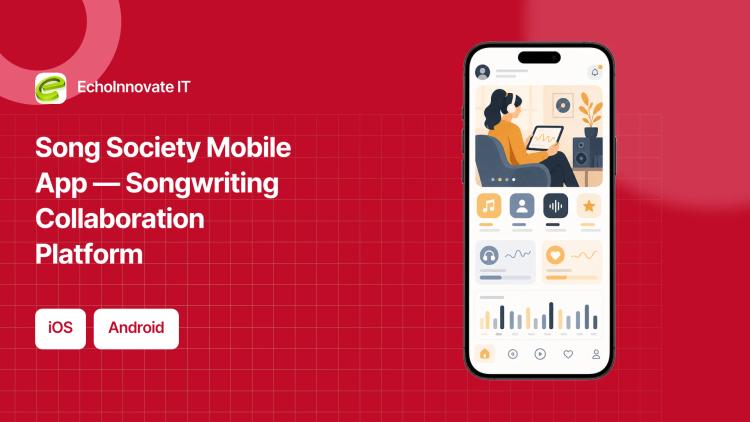 Preview of the Song Society Mobile App — Songwriting Collaboration Platform