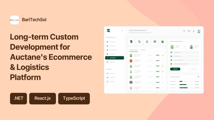 Long-term Custom Development for Auctane's Ecommerce & Logistics Platform image