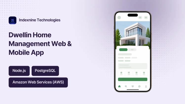 Preview of the Dwellin Home Management Web & Mobile App