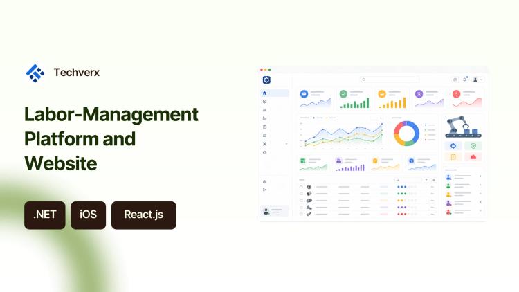 Preview of the Construction Labor-Management Platform and WordPress Website