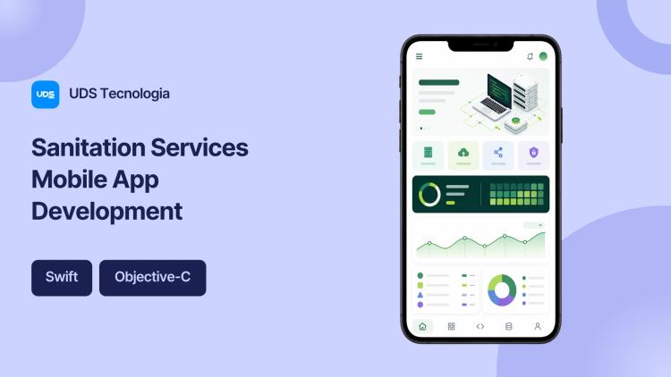 Preview of the Sanitation Services Mobile App Development