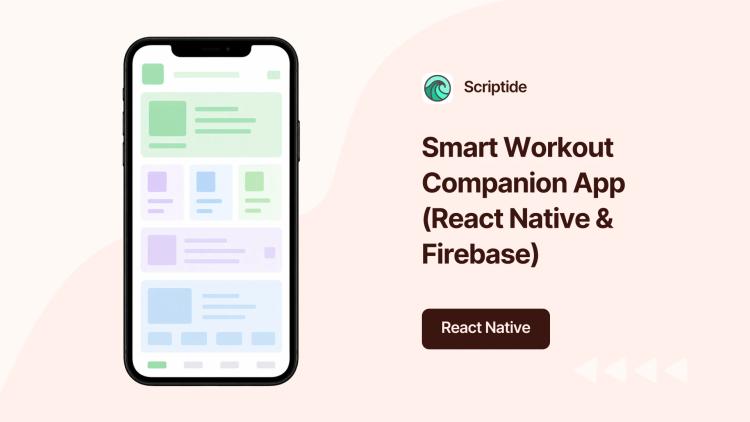 Preview of the Smart Workout Companion App (React Native & Firebase)