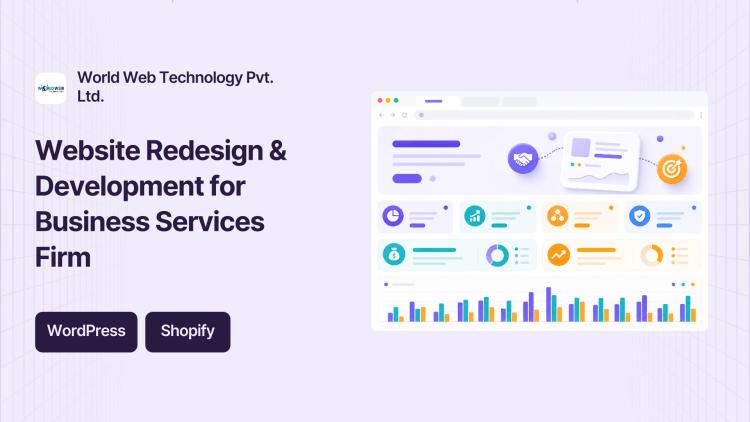 Preview of the Website Development, Redesign & Plugin Work for Business Services Company