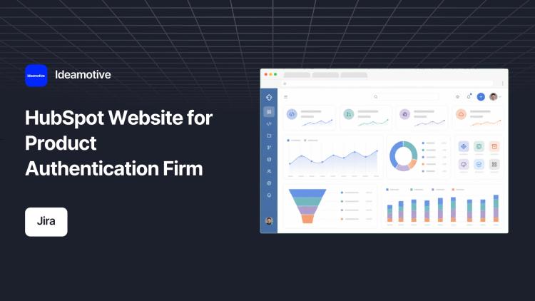 Preview of the HubSpot Website Development for Product Authentication Company