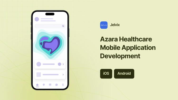 Preview of the Mobile Health App for Azara Healthcare