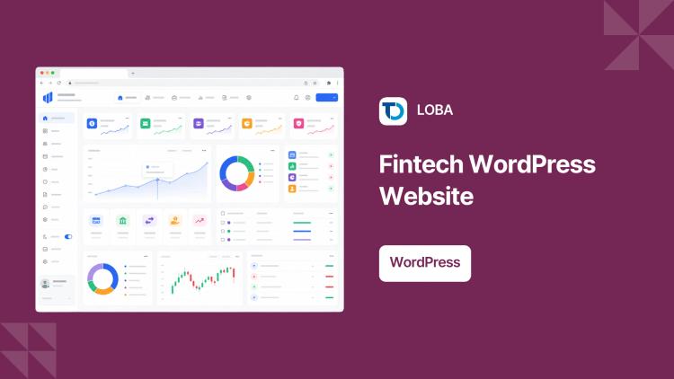 WordPress Website Development for Fintech Company image