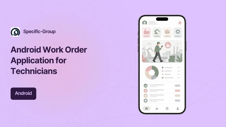 Preview of the Work Order Android App for Field Technicians