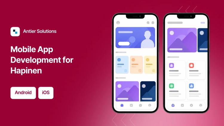 Preview of the Mobile App Development for Hapinen