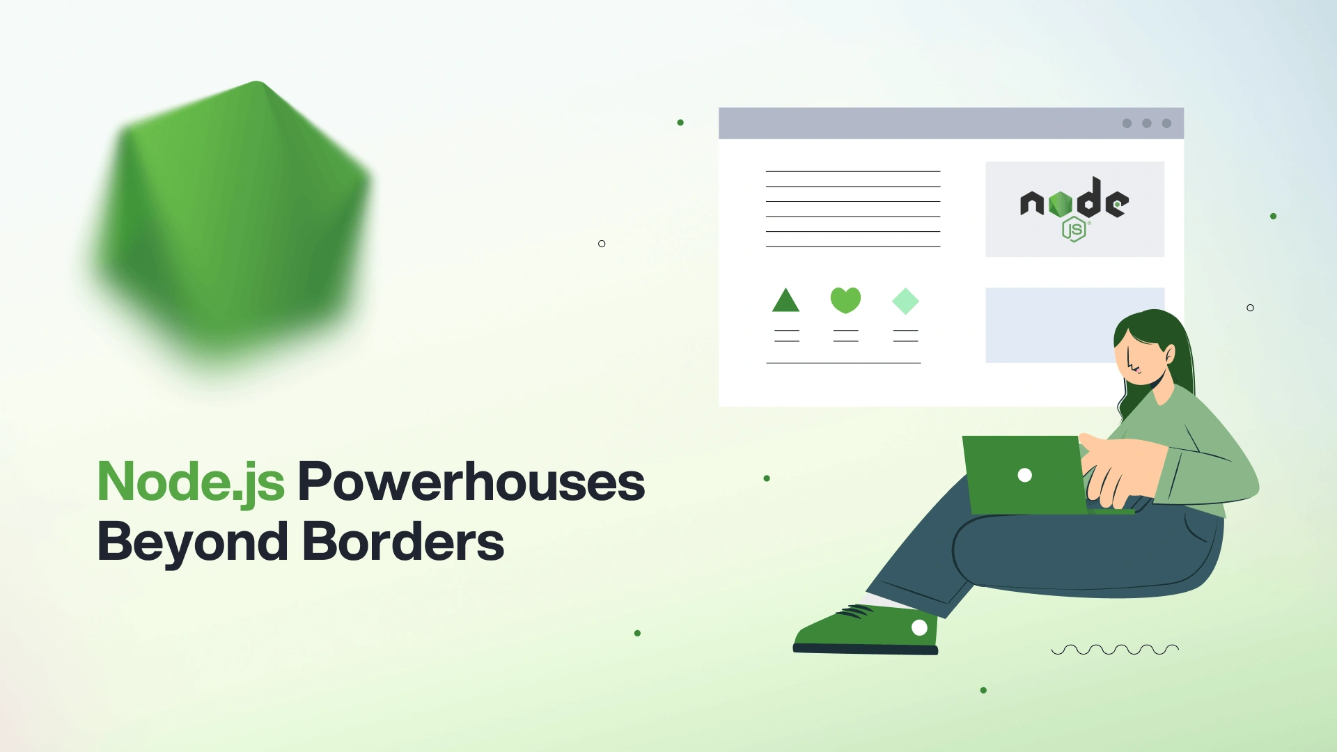 Illustration of outsource Node.js development
